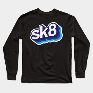 sk8 in blue Long Sleeve T-Shirt